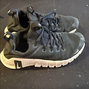 Nike Black and white  Athletic Shoes